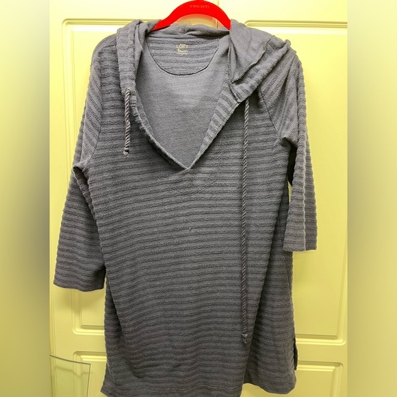 Loft Beach Coverup - Navy Blue size medium - Picture 1 of 3